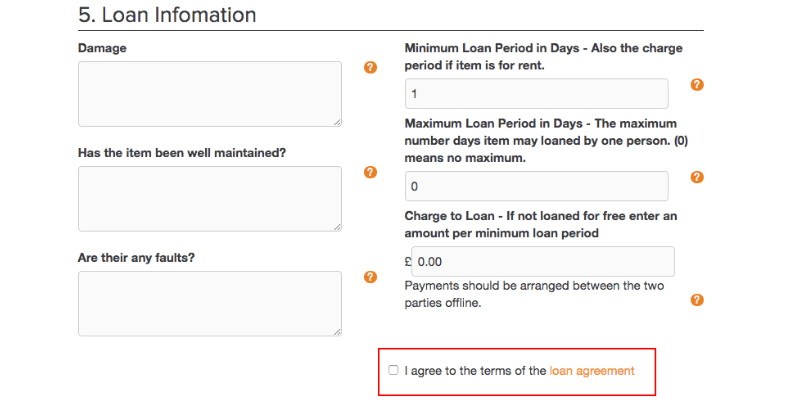 Loan return date