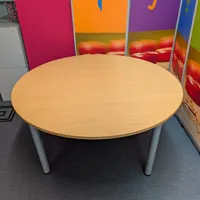 Beech Round Meeting/Dining Table