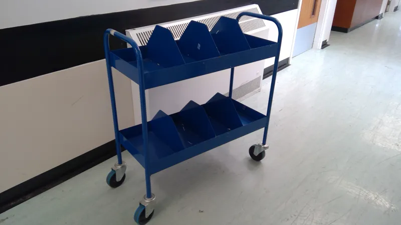 Medical notes trolley
