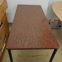 Meeting Table - Dark Wood Finish