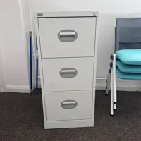 3-Drawer Metal Filing Cabinet