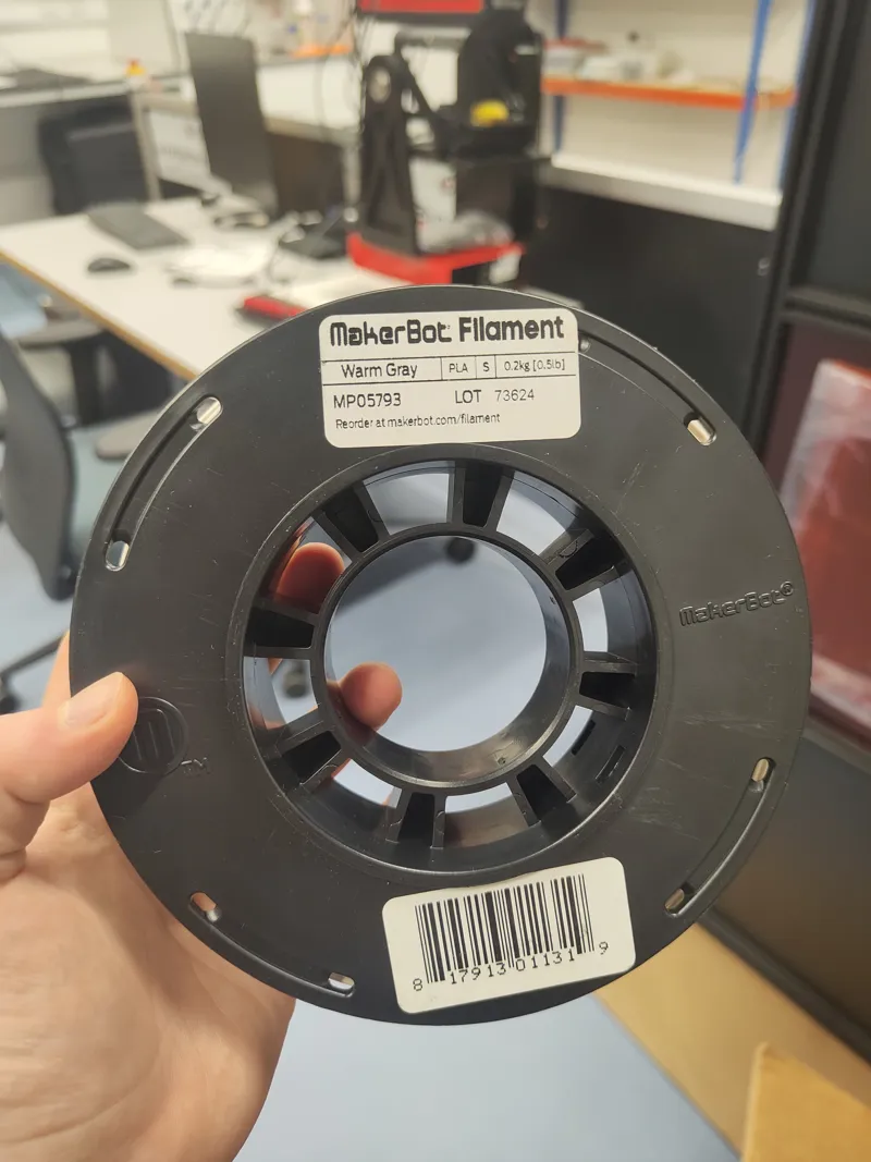 MakerBot 3D Printer Filament Reels (2x PLA)
