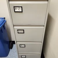 EURO 4-Drawer Filing Cabinet