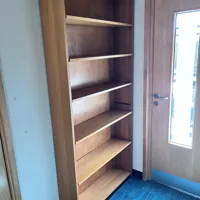 Wooden Storage Bookshelf Unit