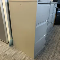 3 drawer Grey Filing Cabinet