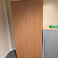 Wooden Cabinet with Double Doors